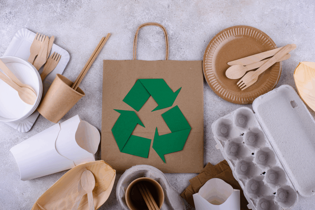 Image of recyclable items